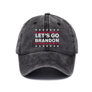 Let S Go Brandon Fjb Dad Hat Baseball Cap For Men Funny Washed Denim Adjustable Hats.jpg 640x640