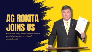 Todd Rokita on voter integrity concerns in U.S. elections.